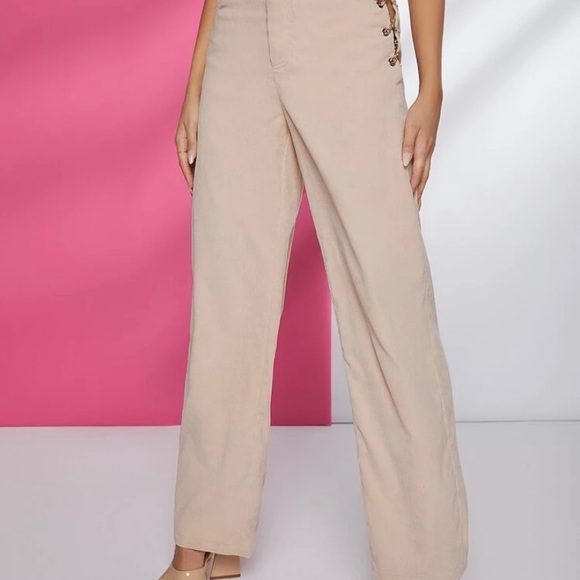 Laced Up  High Waisted Jeans - Picture 2 of 4